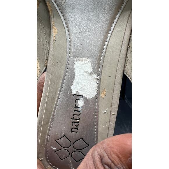 🤍 VTG Naturalizer Beige Slingback Kitten Heels – Size 8M Women’s (See Interior) - Picture 8 of 8